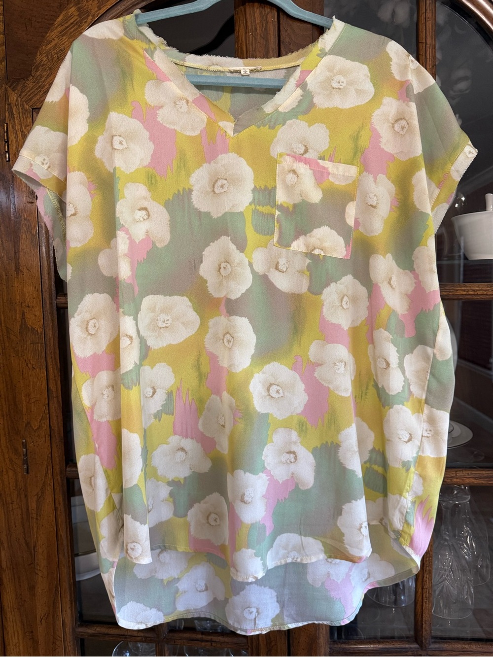 Jodifl size L floral blouse